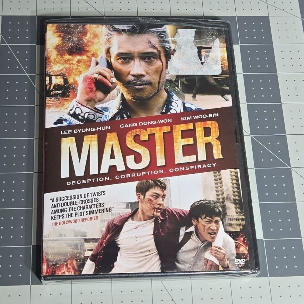 NWT Master Movie DVD Multi-color Action Crime Thriller‎ Korean Film